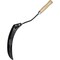 Spear & Jackson Little Giant Scythette Grass Hook, Heavy Duty Garden Tool, Sharp Curved Blade, Wooden Handle, Cut and Clear Grass Weeds and Overgrowth